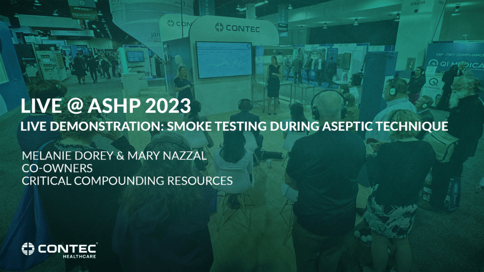 Image of Smoke Testing for Aseptic Technique in Pharmacies | ASHP 2023