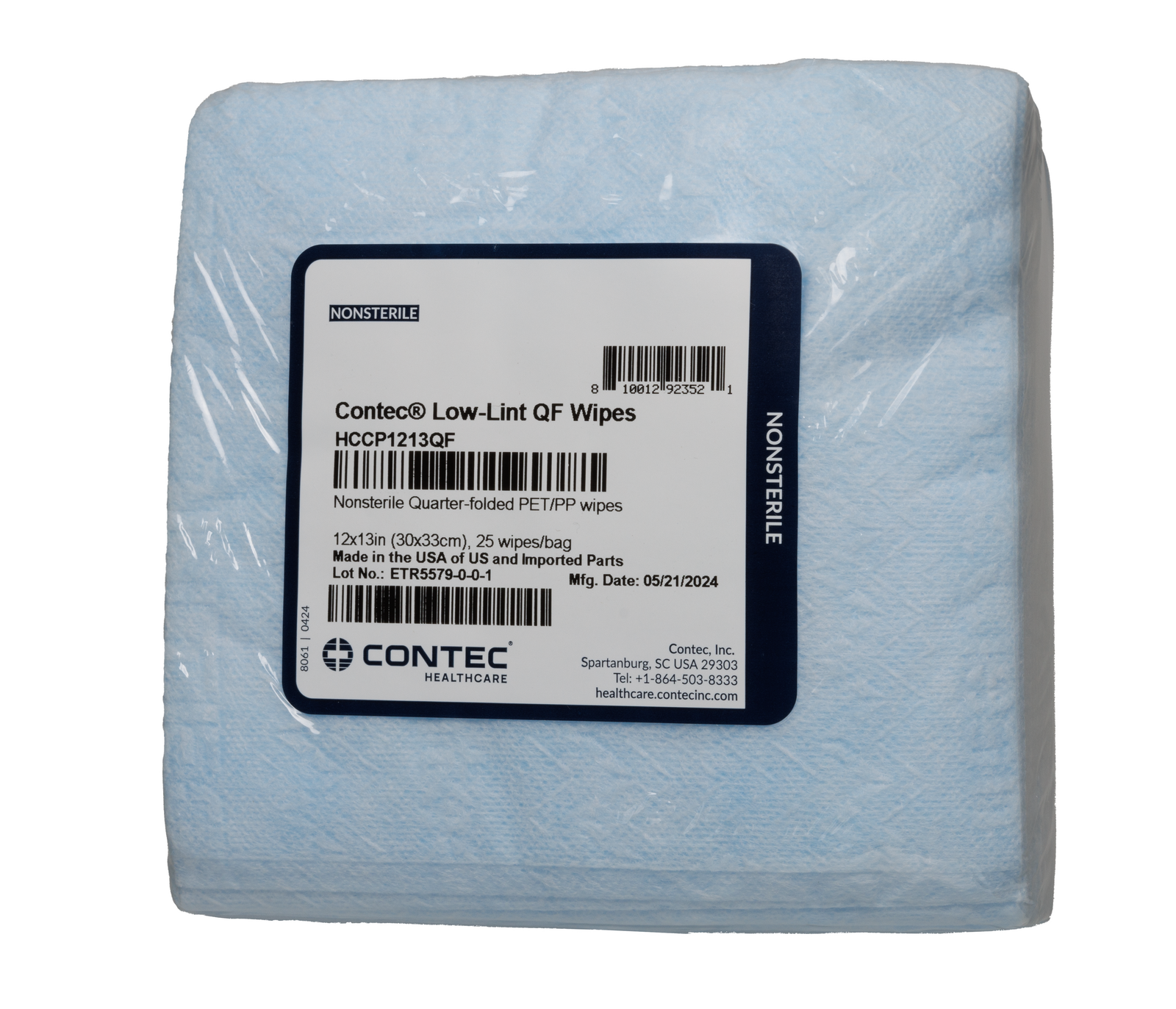 Contec Low-Lint QF Wipes-1