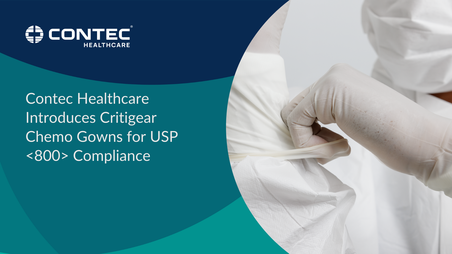 Image of Contec Healthcare Introduces CritiGear Chemo Gowns for USP <800> Compliance