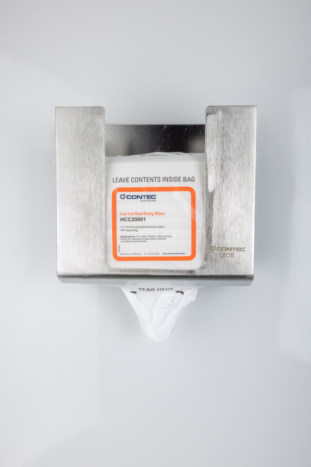 Contec Healthcare Low-Lint Hand Drying Wipes